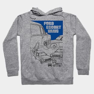 FORD ESCORT VANS - brochure Hoodie